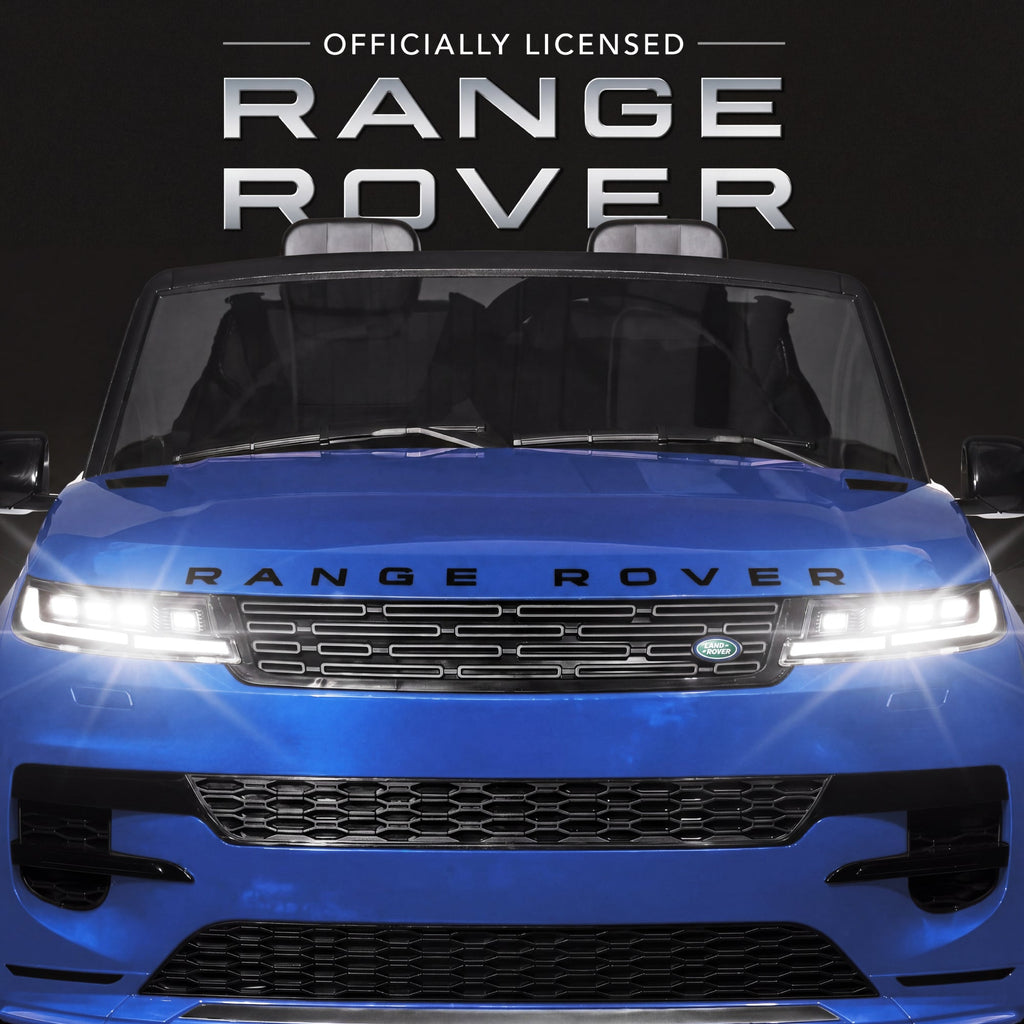 24V 2-Seater Licensed Range Rover Sport Ride-On Car with Parent Control with fun features for everyday play