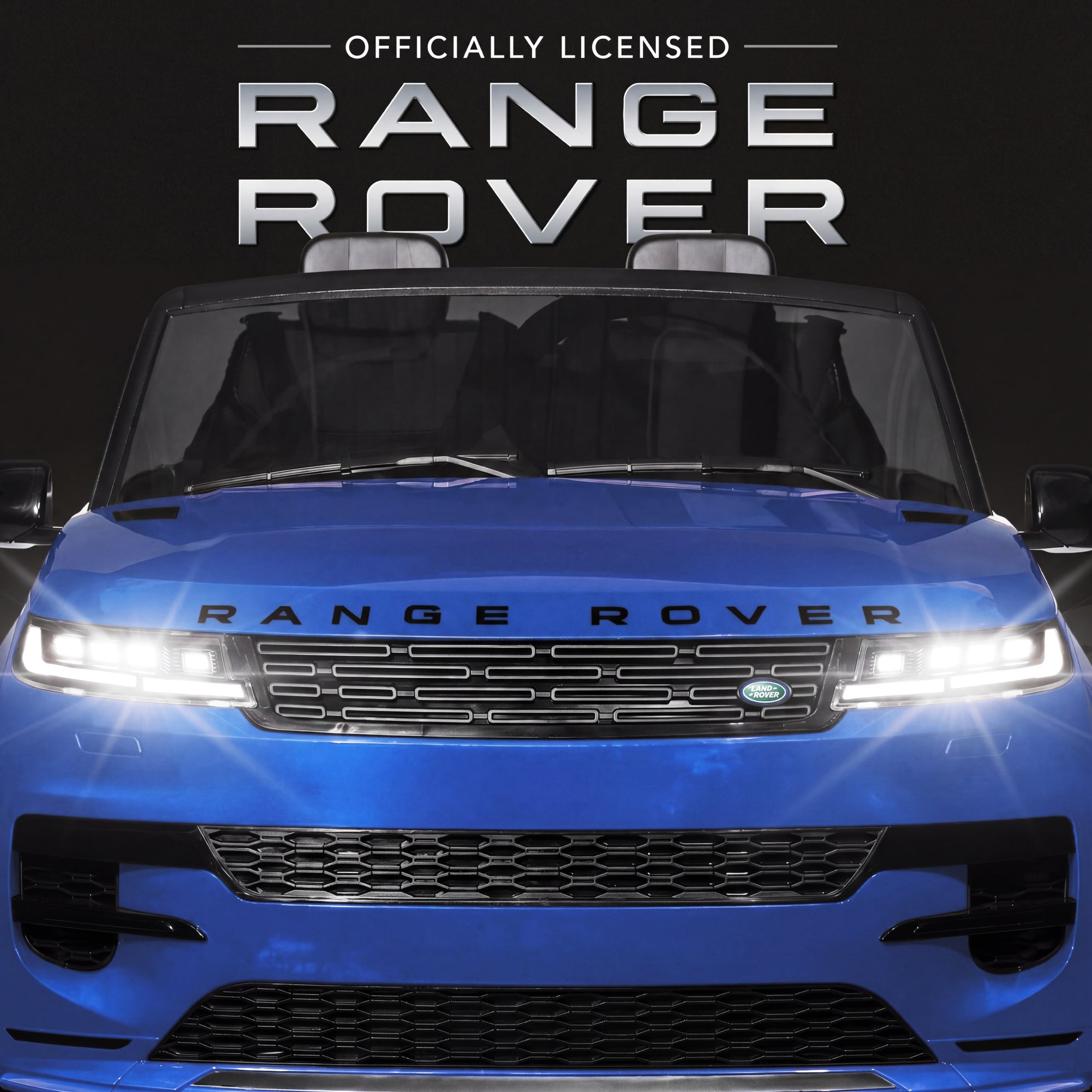 24V 2-Seater Licensed Range Rover Sport Ride-On Car with Parent Control with fun features for everyday play