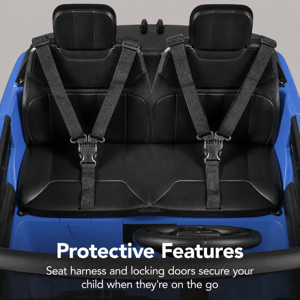 24V 2-Seater Licensed Range Rover Sport Ride-On Car with Parent Control with fun features for everyday play