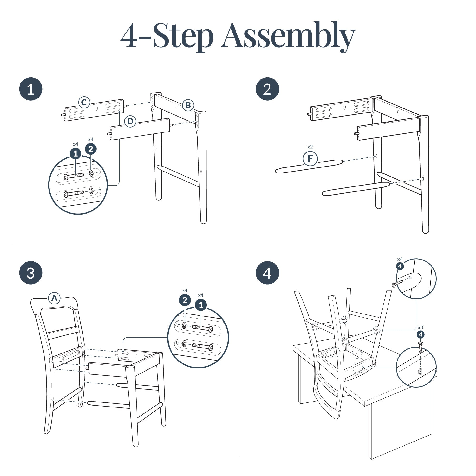 26\" Counter-Height Farmhouse Wood Stoolsw/ Cushion and Backrest Set of 2 designed for comfortable, organized home spaces