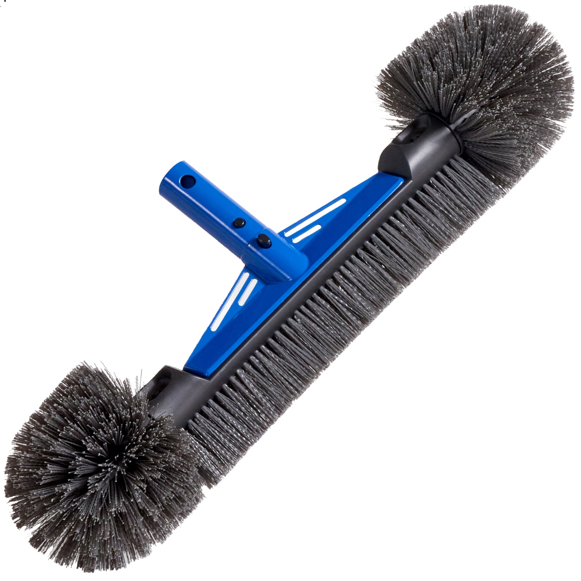 20\" Heavy-Duty Pool Brush Head with Reinforced Aluminum Bracket with reliable function and style