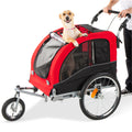 2-in-1 Pet Stroller and BikeTrailer with dependable design for pet care and everyday home routines