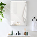 2-Way Rectangle Wall Mirror with Rounded Corners Anti-Blast Film - 24x36in with practical everyday features